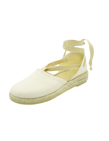 espartena de nina con cuerdas para atarse en la pierna