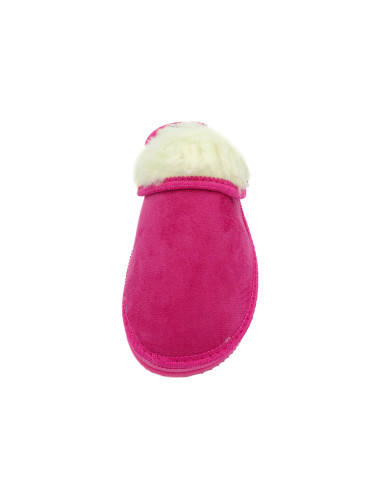 zapatilla de casa para mujer con borreguillo y suela de eva