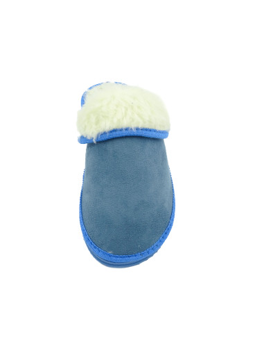 zapatilla de casa para mujer con borreguillo y suela de eva