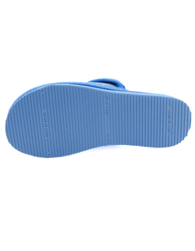 zapatilla de casa para mujer con borreguillo y suela de eva