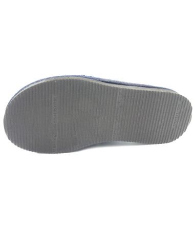 zapatilla de casa para mujer con estampado