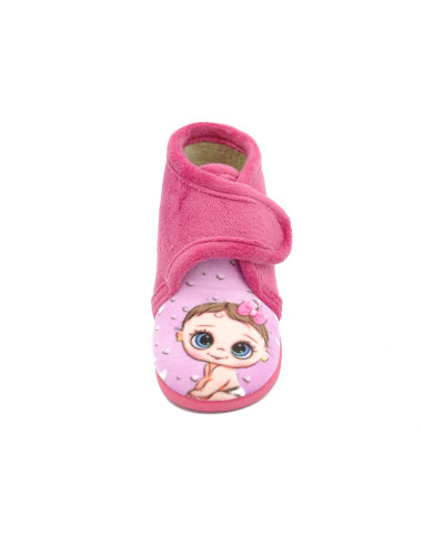 zapatillas de casa para bebe nina con suela de caucho