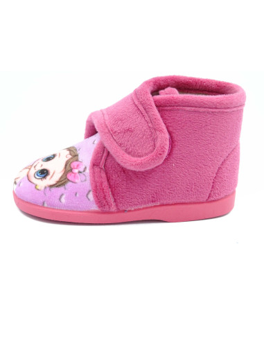 zapatillas de casa para bebe nina con suela de caucho