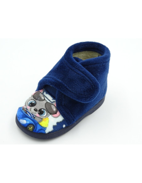 zapatillas de casa para bebe nino con suela de caucho