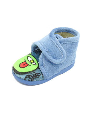 zapatilla de casa para bebe nino con suela de caucho