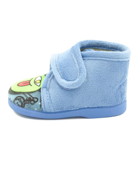 zapatilla de casa para bebe nino con suela de caucho