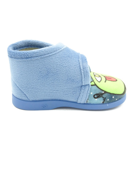 zapatilla de casa para bebe nino con suela de caucho