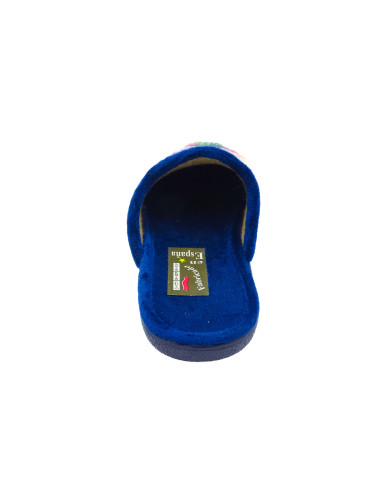 zapatilla de casa para senora con suela de caucho