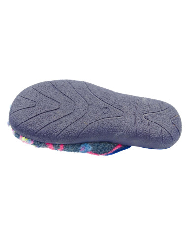 zapatilla de casa para senora con suela de caucho