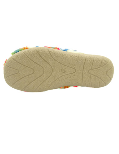 zapatilla de casa para senora con suela de caucho
