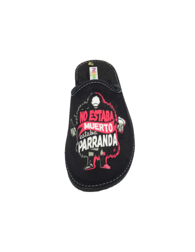 zapatillas de casa para caballero divertidas de parranda