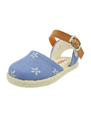 espartena de nina con hebilla