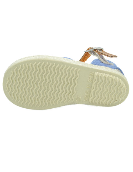 espartena de nina con hebilla