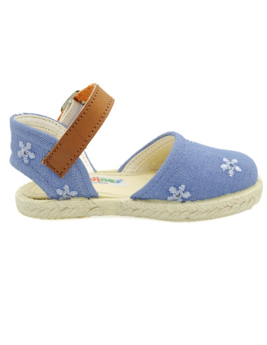 espartena de nina con hebilla