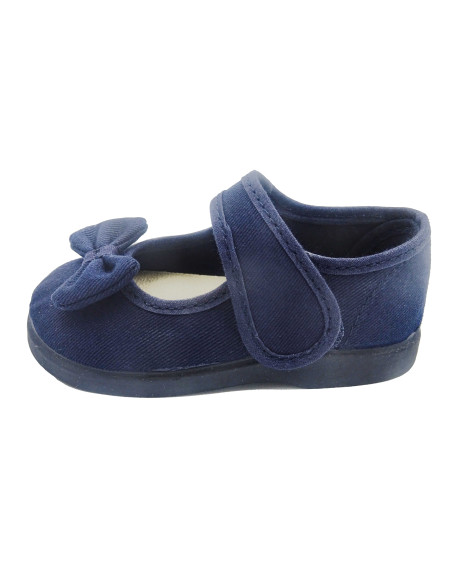 mercedita de nina de tela con lazo