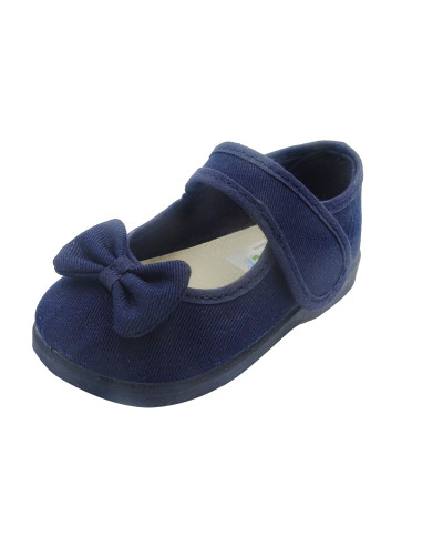 mercedita de nina de tela con lazo