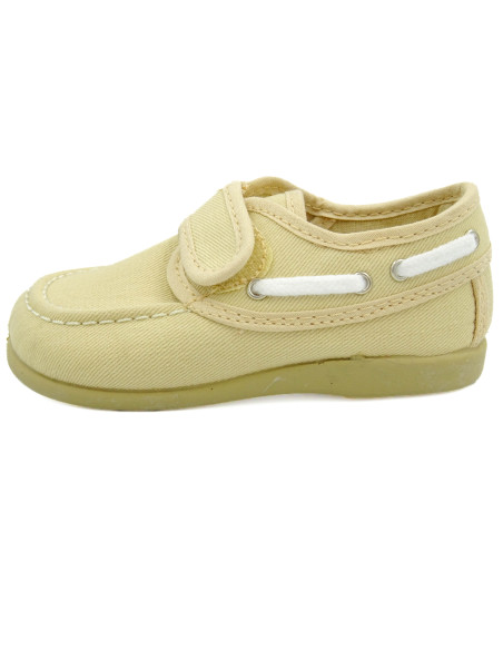 nautico para nino de tela con cierre de pegar