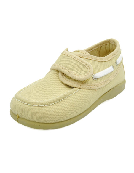 nautico para nino de tela con cierre de pegar