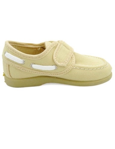 nautico para nino de tela con cierre de pegar