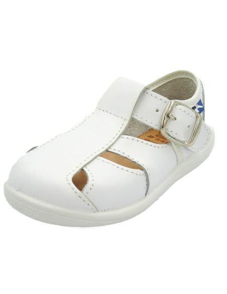 sandalia para nino de piel