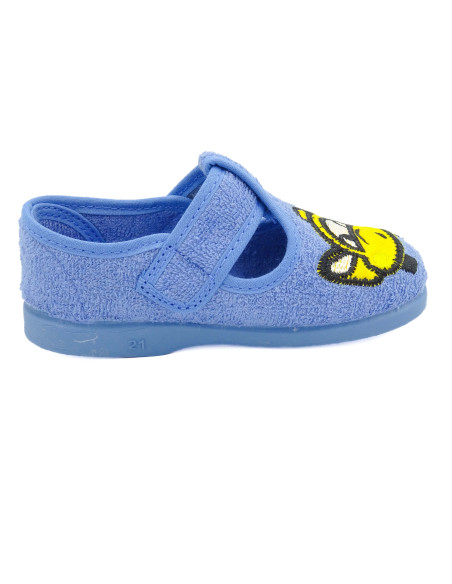 zapatilla de casa para nino de toalla