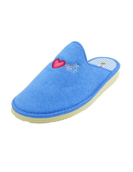 zapatilla de casa para senora de toalla