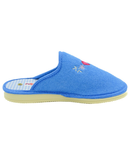 zapatilla de casa para senora de toalla