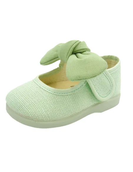 mercedita para nina de ceremonia con lazo en la correa