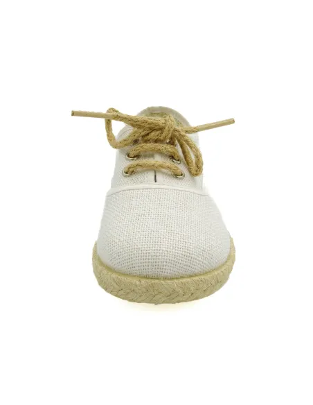 espartena de nino de lino con la suela de goma para ceremonia