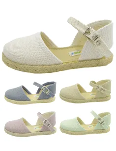 Esparteña de niña ideal para ir de ceremonia