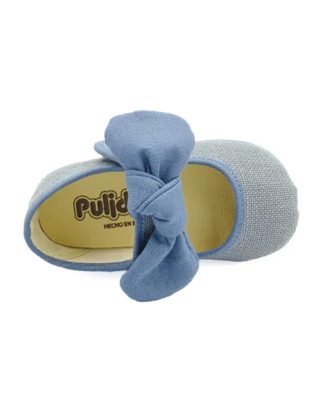 mercedita para nina de ceremonia con lazo en la correa