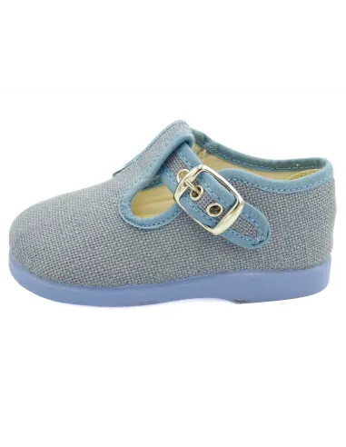 pepito de lino con suela de goma para nino