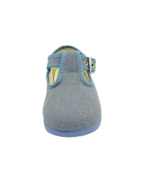pepito de lino con suela de goma para nino
