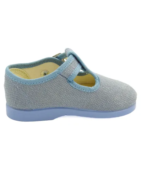 pepito de lino con suela de goma para nino