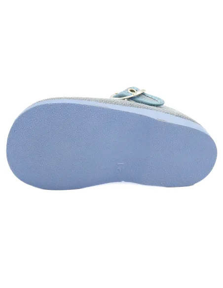 pepito de lino con suela de goma para nino