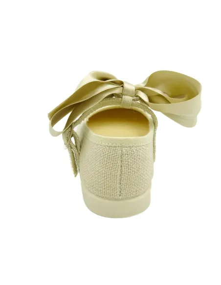 mercedita para nina de lazo de raso ideal para ceremonia