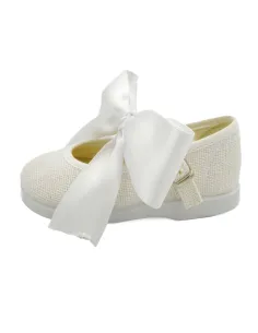 mercedita para nina de lazo de raso ideal para ceremonia 2