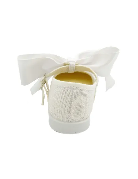 mercedita para nina de lazo de raso ideal para ceremonia