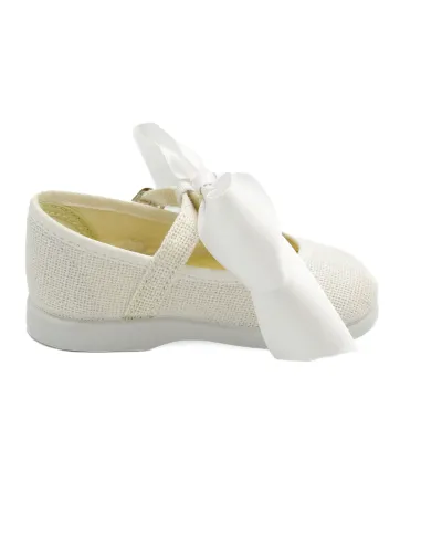 mercedita para nina de lazo de raso ideal para ceremonia