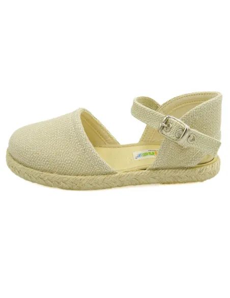 Espartena de nina ideal para ir de ceremonia