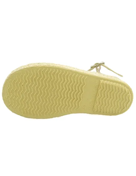 Espartena de nina ideal para ir de ceremonia