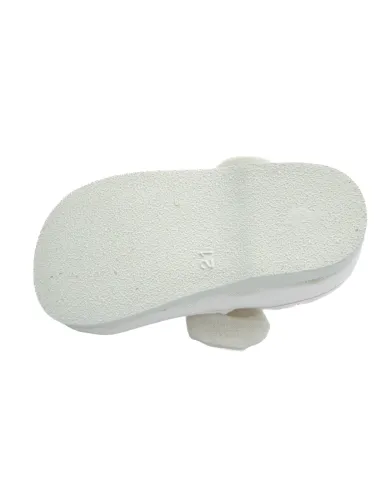 mercedita para nina de lazo con tejido de lona