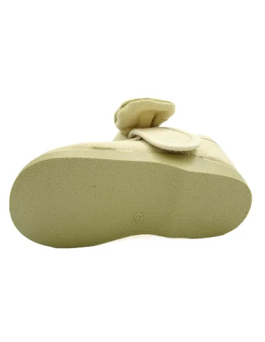 mercedita para nina de lazo con tejido de lona