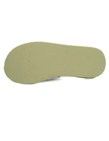 zapatilla de casa de toalla para mujer con suela de piso microporoso