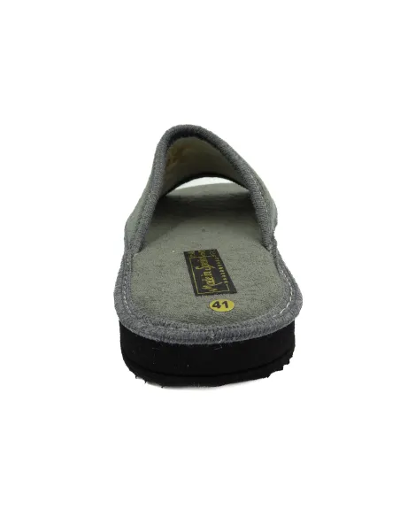 zapatilla de casa de toalla para caballero de suela de eva