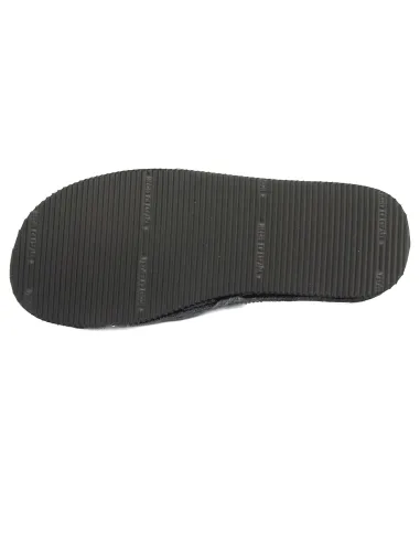 zapatilla de casa de toalla para caballero de suela de eva