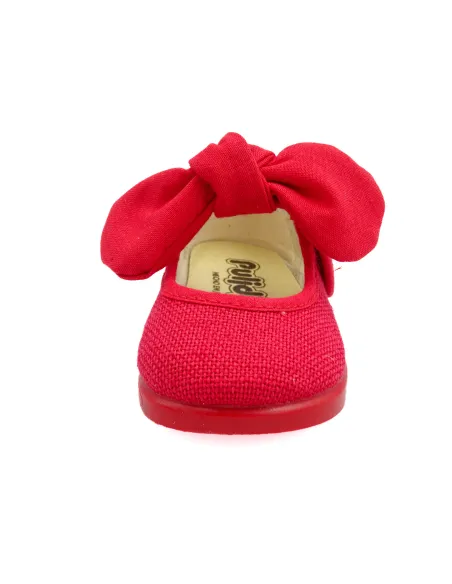 mercedita para nina de ceremonia con lazo en la correa