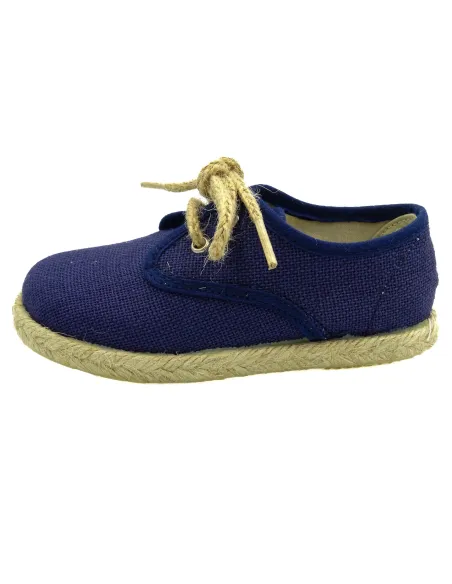 espartena para nino con cordones redondos