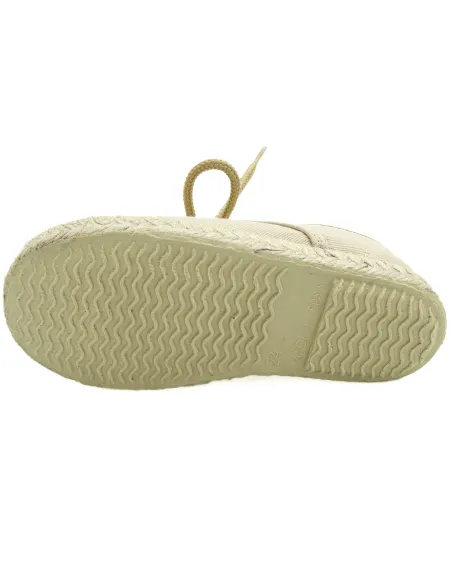 espartena para nino con cordones redondos