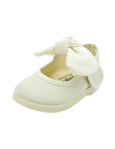 mercedita para nina de ceremonia con lazo en la correa